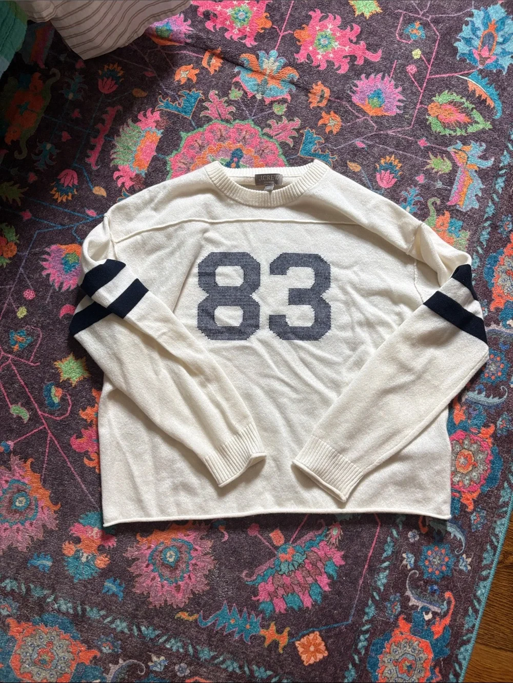 J Crew Rugby Cashmere Sweater